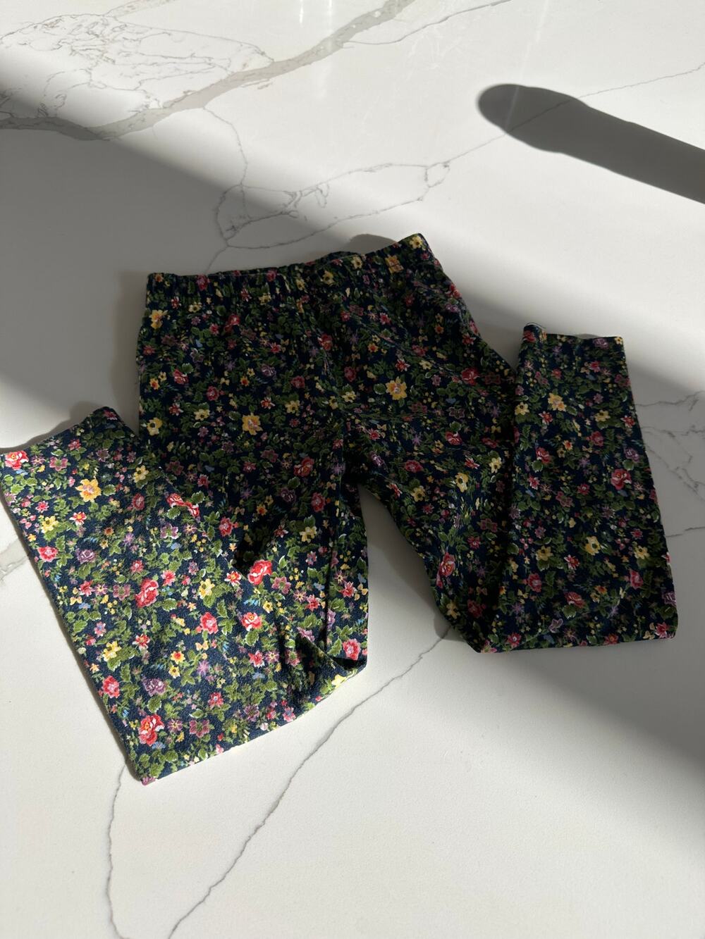 Polo Ralph Lauren Girl's Floral Legging Pants Size 8